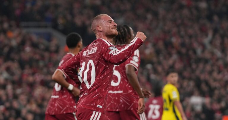 Liverpool 4-3 Villarreal: Mac Allister double and Wirtz complete comeback from two down