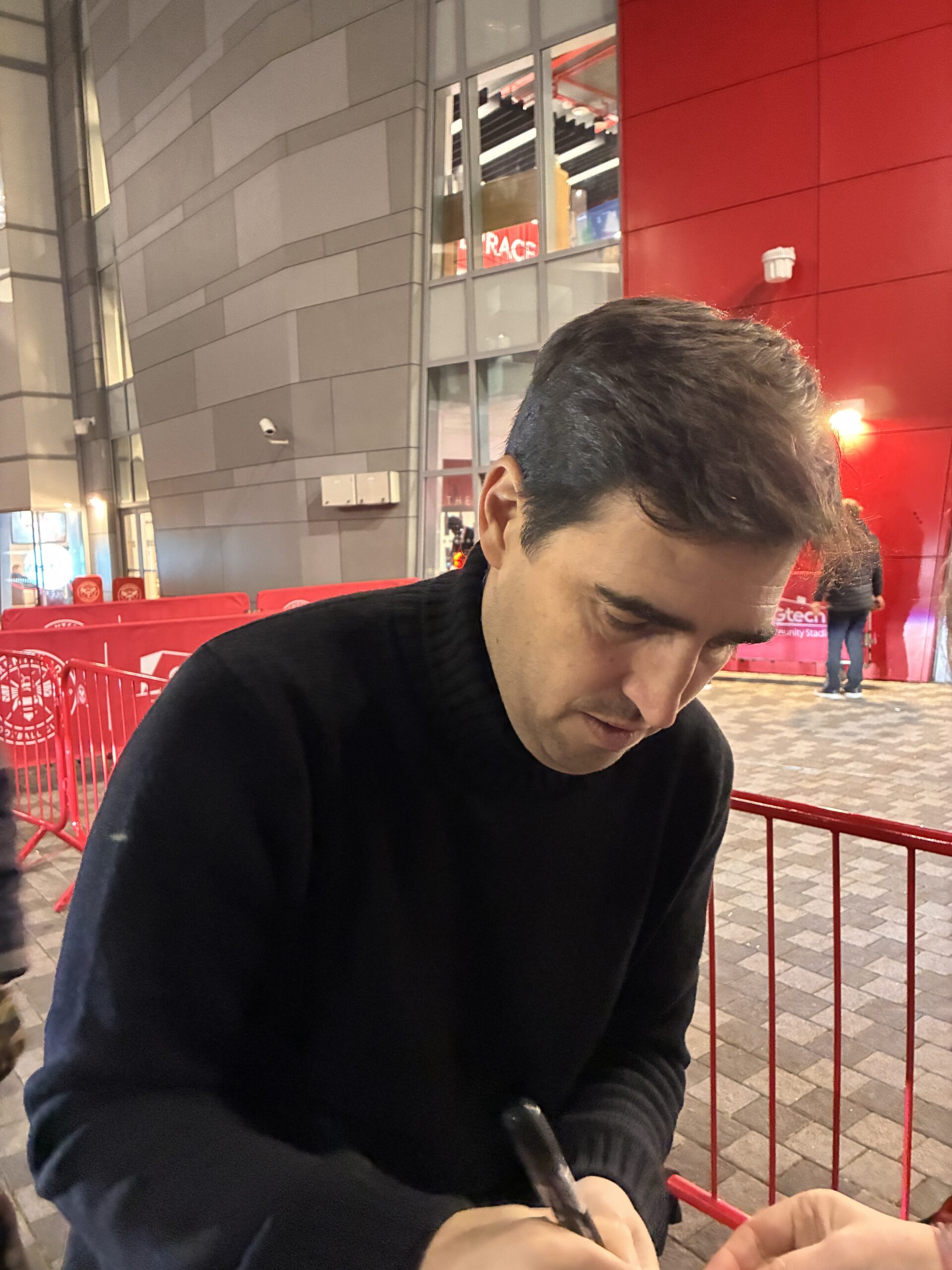 Liverpool LASK team news: manager Andoni Iraola (file photo)