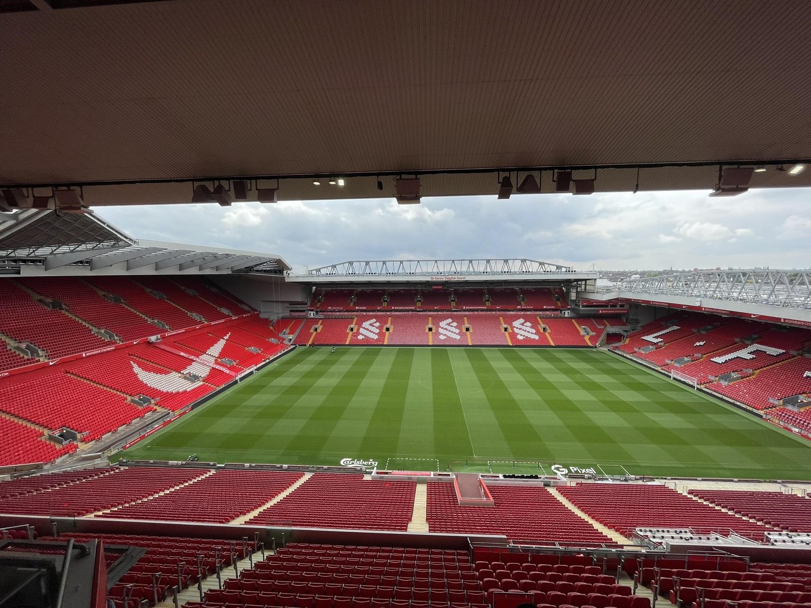 Anfield stadium, where Liverpool host Manchester City on 11 October after the international break